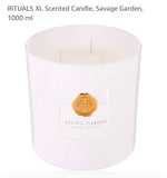RITUALS XL Triple Wick Scented Candle, Savage Garden, 1000 ml