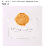 RITUALS XL Triple Wick Scented Candle, Savage Garden, 1000 ml